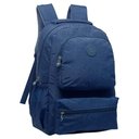 Ver imagem 1 de Mochila Casual Yins Crinkle Azul Escuro 17,5"
