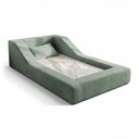 Ver mais imagens de Cama Montessoriana Infantil Noah 100% Espuma com Colchão Bouclê Verde Menta - Abmaza
