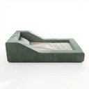 Ver imagem 7 de Cama Montessoriana Infantil Noah 100% Espuma com Colchão Bouclê Verde Menta - Abmaza
