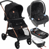 Carrinho de Bebe Bebe Conforto Base Moises Burigotto Lui Cobre - 1
