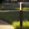 Luminaria 10w Led Poste de Jardim 30cm Balizador 3000k Ip66 Bivolt - 3