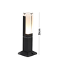 Luminaria 10w Led Poste de Jardim 30cm Balizador 3000k Ip66 Bivolt - 5
