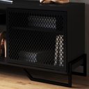 Ver imagem 2 de Rack Bancada para Tv 70 Pol Industrial Vesper Preto Z54 - Mpozenato