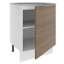 Ver imagem 5 de Balcão Madesa Stella 60 cm 1 Porta Branco/Rustic