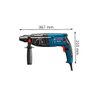 Martelete Perfurador Rompedor Bosch Gbh 2-24 D 820w 127v - 3
