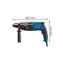 Ver imagem 3 de Martelete Perfurador Rompedor Bosch Gbh 2-24 D 820w 127v