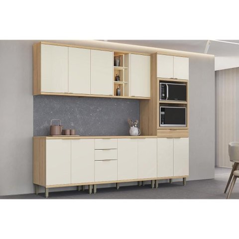 Kit Cozinha 5 Peças 12 Portas Bless CZ668 Off Linea