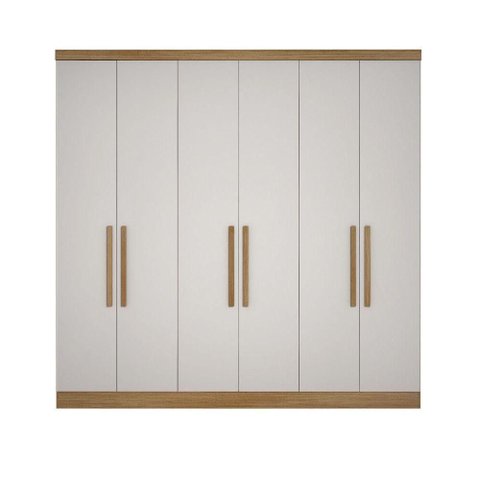 Modulo de Casal Safira para Guarda Roupa Clic Móveis Cumaru/fendi