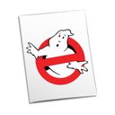 Ver imagem 2 de Adesivo Decorativo Fantasma Sinal Proibido Parede
