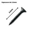 Parafuso Drywall Ponta Agulha Gesso Forro Gn 3,5x25mm 500 Pç - 2