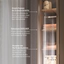 Ver mais imagens de Guarda-Roupa Planejado de Canto Obliquo 6 Peças 7 Portas Reflectas Orion CabeCasa MadeiraOriginals Marrom/Mocha