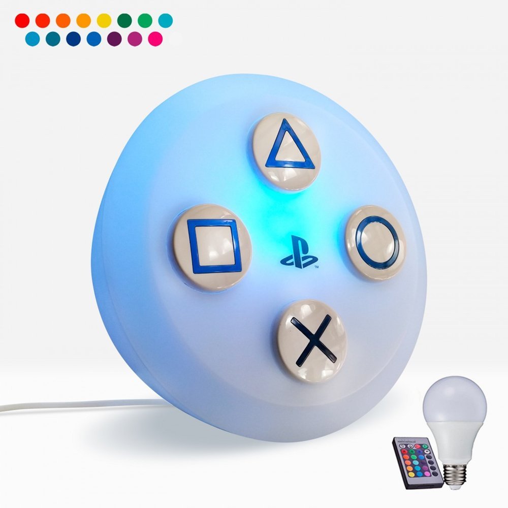 Luminária com Controle Remoto Playstation Colors - 2