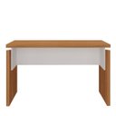 Ver imagem 3 de Mesa para Escritório Escrivaninha Tamburato Mdp Freijó/branco