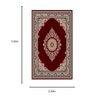 Tapete Persa Iraniano Vermelho Ideal para Hall Sala e Quarto 2,00x3,00cm - 3