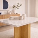 Ver imagem 7 de Conjunto Sala de Jantar 4 Lugares Retangular Tampo Vidro/MDF 120x80cm Mesa Carol e Cadeiras Espanha