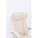 Ver imagem 5 de Cadeira Presidente Summer Estofada Bege W-80