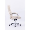 Ver imagem 3 de Cadeira Presidente Summer Estofada Bege W-80