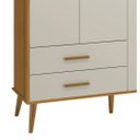 Ver imagem 3 de Guarda-Roupa Retrô 3 Portas Isis MoveisAqui