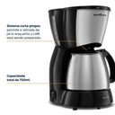 Ver imagem 3 de Cafeteira Britânia 550w 18 Cafezinhos 220v bcf19b