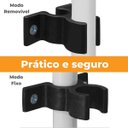 Ver imagem 2 de Cercado Pet Cães Cachorros Coelhos com 10 Módulos + Portão 83cm Utilyse Branco