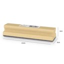 Ver imagem 6 de Apagador Lousa Quadro Negro Branco Verde Feltro Limpador Multiuso Madeira Ergonomico Infantil Adulto