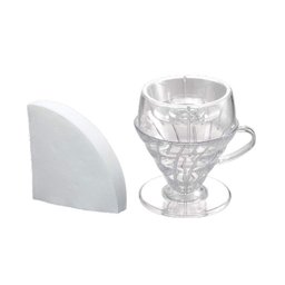 Drip Assist Set - Coador V60 Vd-02t Filtro Branco - Hario - 1