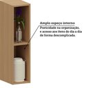 Ver imagem 4 de Nicho Vertical 20cm Lumina Luciane Móveis