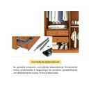 Ver imagem 6 de Guarda Roupa Lagos 6 Portas e 4 Gavetas Tcil Cinamomo Off