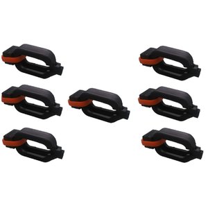 Kit 7 Un Abraçadeira Trava para Aquecedor Solar Piscina Soria