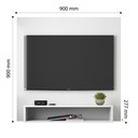 Ver imagem 3 de Painel Paris para TV 32 polegadas 90x90 Malbec