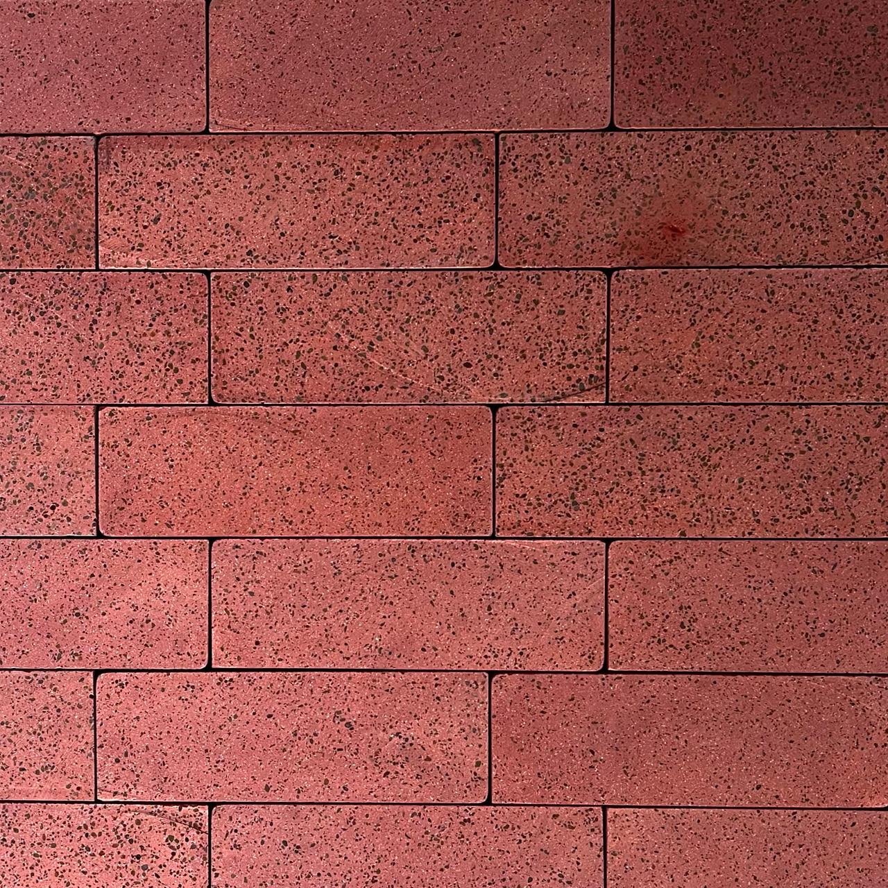 Revestimento Tijolinho Brick Urban Haus - Rosso Mineral M² - 3