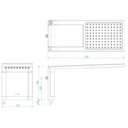 Ver imagem 2 de Ducha Acqua Storm Branca/cromada Lorenzetti 110v