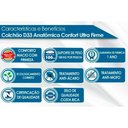 Ver imagem 2 de Cama Box King: Colchão Espuma D33 Paropas Anatômico Confort Ultra Firme + Base Crc Suede Clean (