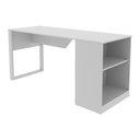 Ver imagem 4 de Mesa para Escritório com Armário 160cm Multimóveis Cr25264 - Branco