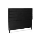 Ver imagem 1 de Cabeceira Tokyo Jbe Moveis Queen 158 Casal Diamond Luxo Cama Box Linha Quartos Preto