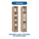 Ver imagem 4 de Módulo de Guarda Roupa 1 Porta Elegance Bege/Angelin