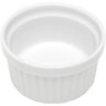 Jogo 12 Ramequins 50ml Canelado Porcelana Classic Branco Lyor Servir Petiscos - 6