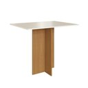 Ver imagem 2 de Conjunto Sala de Jantar Fidelitá Roma com 4 Cadeiras Freijó/off-white/linho