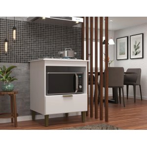 Balcão para Cooktop 4 Bocas com Porta