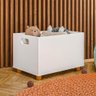 Baú de Brinquedos Branco 15310 - Olivar Móveis - 1