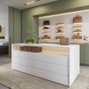 Ver imagem 2 de Mdf Branco Diamante 15mm 1850 X 2750mm 2 Faces - Duratex