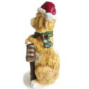 Ver imagem 4 de Boneco de Chão Cachorro Natalino Decorativo com LED 64cm