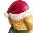 Ver imagem 6 de Boneco de Chão Cachorro Natalino Decorativo com LED 64cm