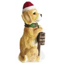 Ver imagem 2 de Boneco de Chão Cachorro Natalino Decorativo com LED 64cm