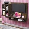 Conjunto Quarto Casal Escrivaninha com Painel para TV até 37 Polegadas Guarda-Roupa Espresso Móveis - 2