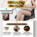 Ver imagem 7 de Cadeira Escritório Presidente NR17 Ergonômica Giratória Braços Luxo Cromo Dvl com Rodízios