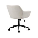 Ver imagem 5 de Cadeira Poltrona Giratória Pelegrin Pel-2001 Tecido Branca