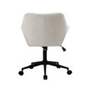 Ver imagem 6 de Cadeira Poltrona Giratória Pelegrin Pel-2001 Tecido Branca