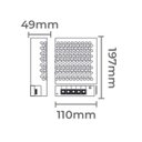 Ver imagem 2 de Fonte de Alimentação 24v Chaveada 250w 10,42a Bivolt 7075 Nordecor St3126