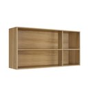 Ver mais imagens de Armário Aéreo Ônix 3 Portas Arte Móveis:cinamomo/grafite